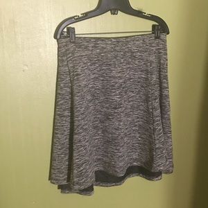 Torrid Marled Knit Mini Skater Skirt